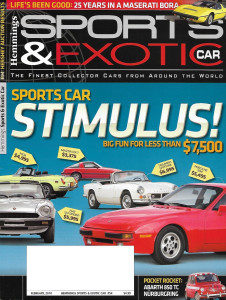 HEMMINGS SPORTS & EXOTIC CAR 2010 FEB - '64 ABARTH 500,'70 ROVER P5B COUPE